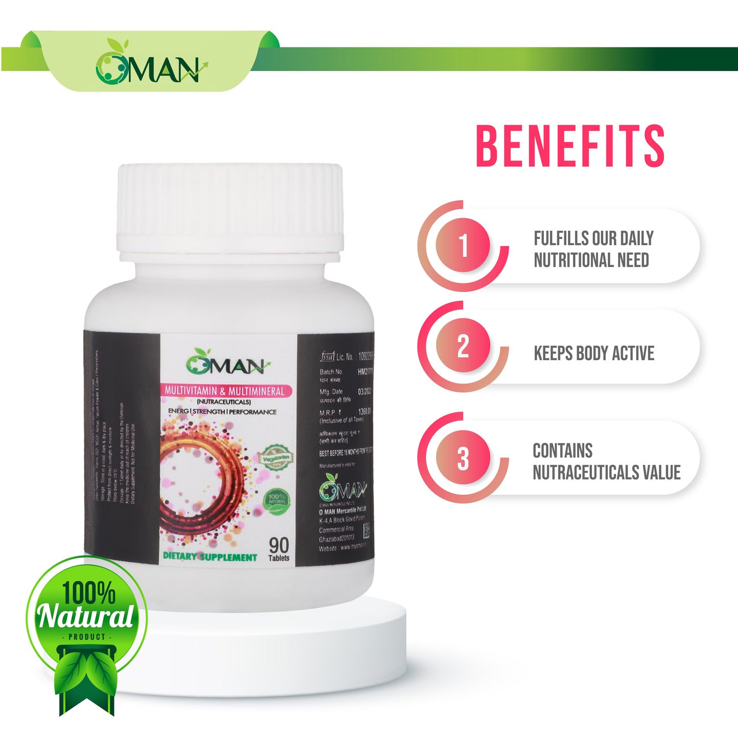 OMAN Multivitamin Capsules
