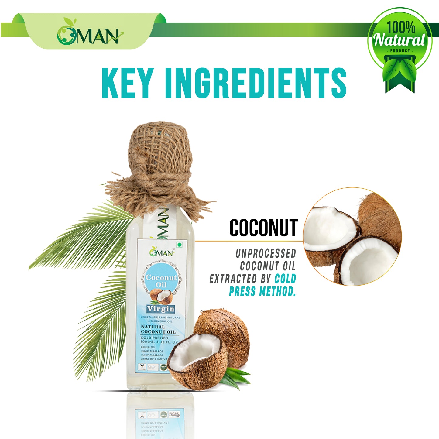 OMAN Coconut Oil 100ml