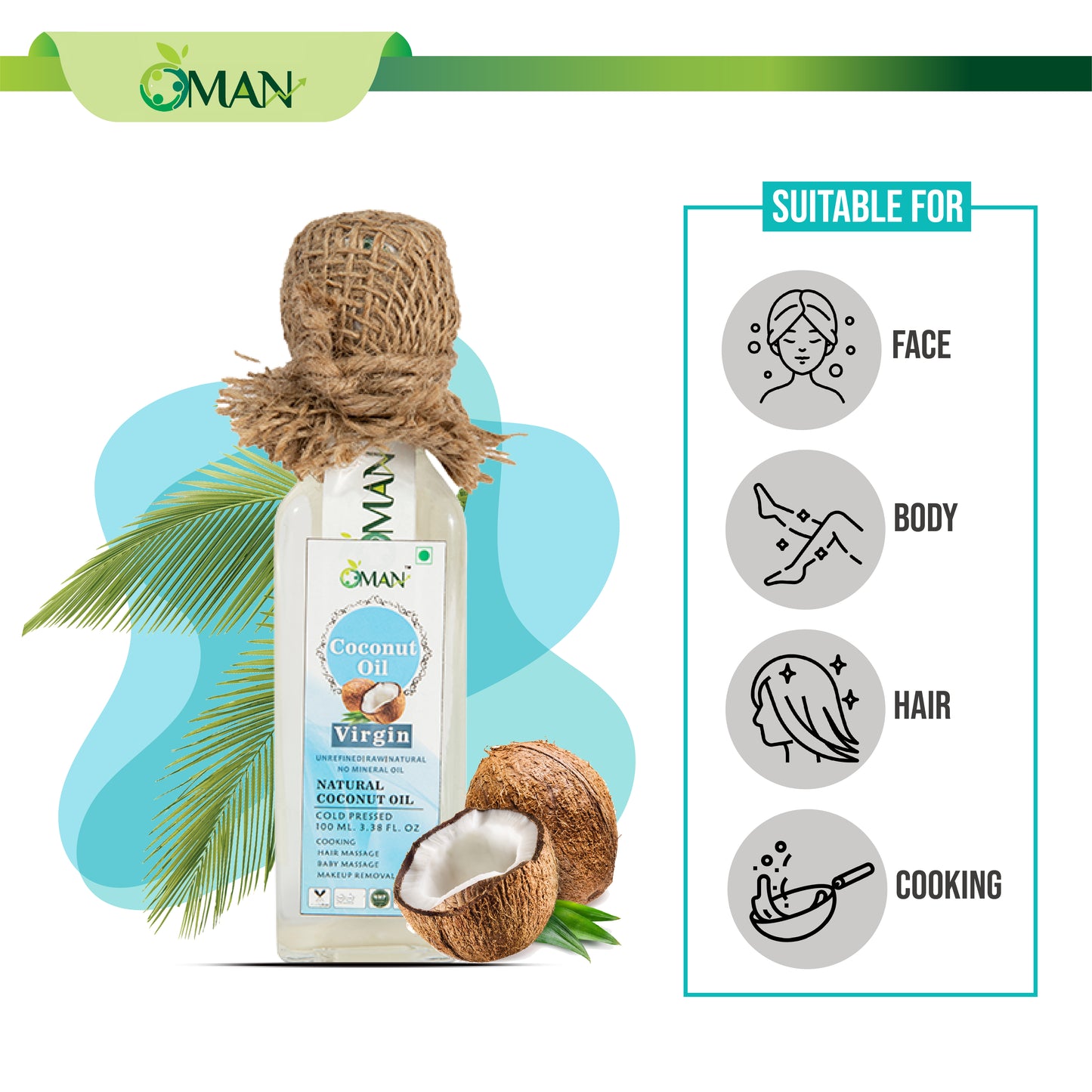 OMAN Coconut Oil 100ml