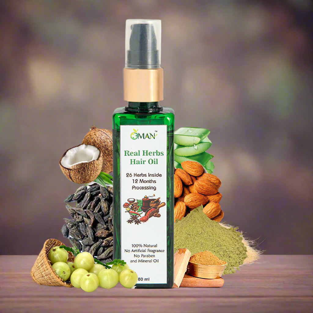 OMAN Real Herbs Hair Oil