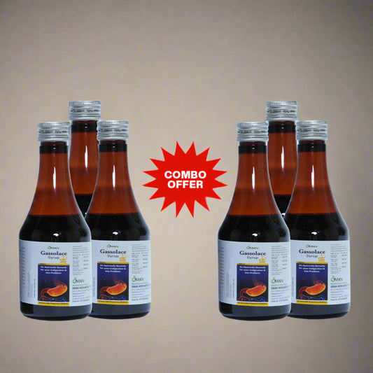 Buy 3 , Get 3 ! OMAN Gassolace Syrup