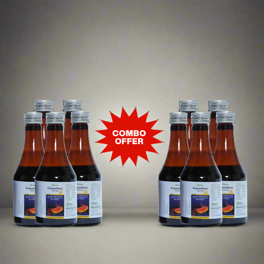 Buy 5 , Get 5 ! OMAN Gassolace Syrup
